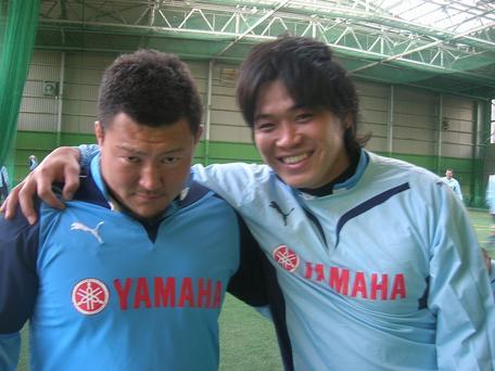 岸選手と大田尾選手