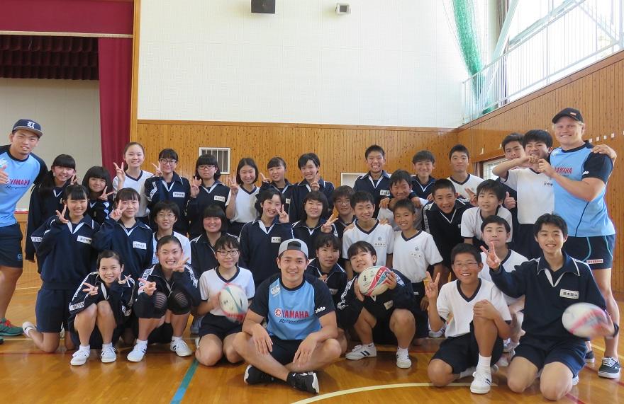 2019年5月23日の磐田第一中学校訪問